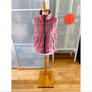 GAP Lightweight Puffer Vest in Buffalo Plaid